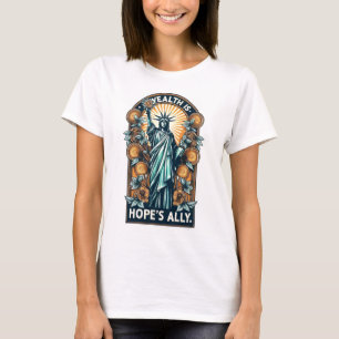 Camiseta Riqueza é Ally da Esperança