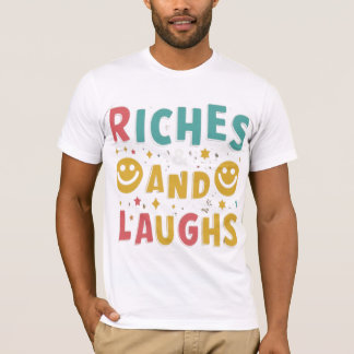 Camiseta Riqueza e risada
