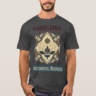Camiseta Riqueza Histórica da Pensilvânia