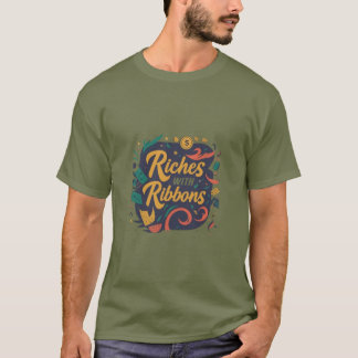 Camiseta Riquezas com fitas.