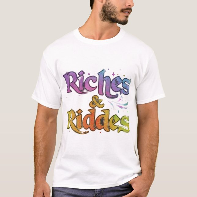 Camiseta Riquezas e enigmas (Frente)
