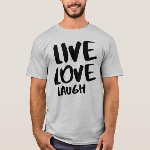 Camiseta Rir de amor vivo