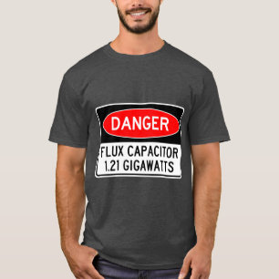 Camiseta Risco de Capacitor FLUX 1.21 Gigawatts