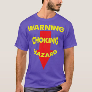 Camiseta Risco de Choque de Aviso
