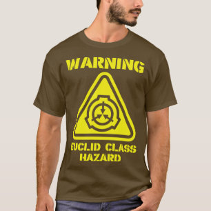 Camiseta Risco de Classe Euclid de Aviso SCP