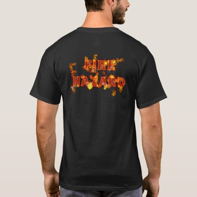 Camiseta Risco de incêndio (Verso)