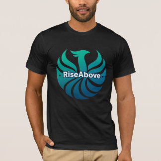 Camiseta Rise Acima - Logotipo de força da Phoenix