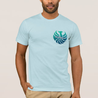 Camiseta Rise Acima - Logotipo de força da Phoenix