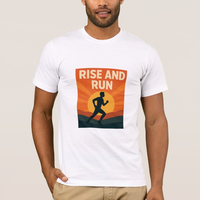 Camiseta Rise and Run (Frente)