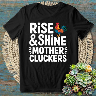 Camiseta Rise and Shine Madrackers - Manhã Engraçada