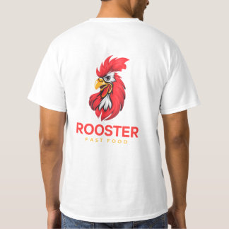 Camiseta "Rise and Shine: RoosterLon Impressão T-Shirt"