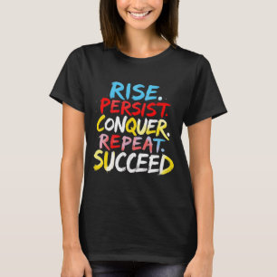 Camiseta Rise Persistir Conquistar