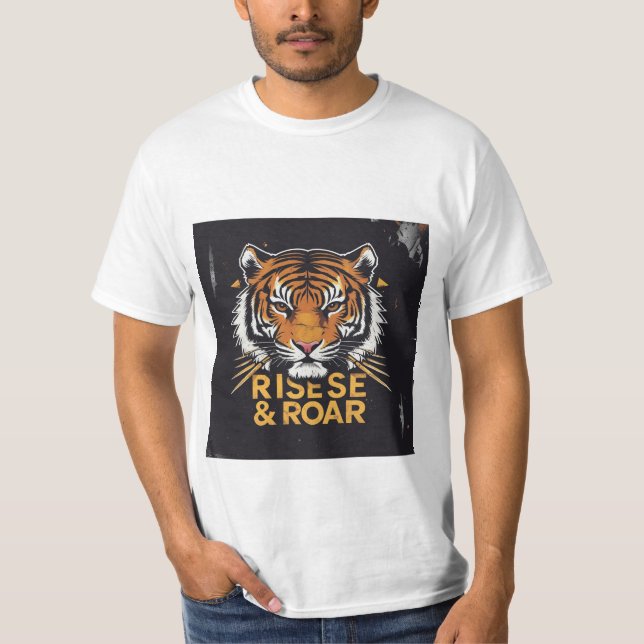 Camiseta Rise & Roar - Tigre (Frente)