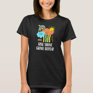 Camiseta Rise Shine Repetit Inspirational Professional
