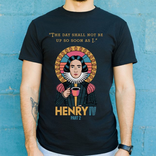 Camiseta Riser inicial: Cota e café são engraçados (Criador carregado)