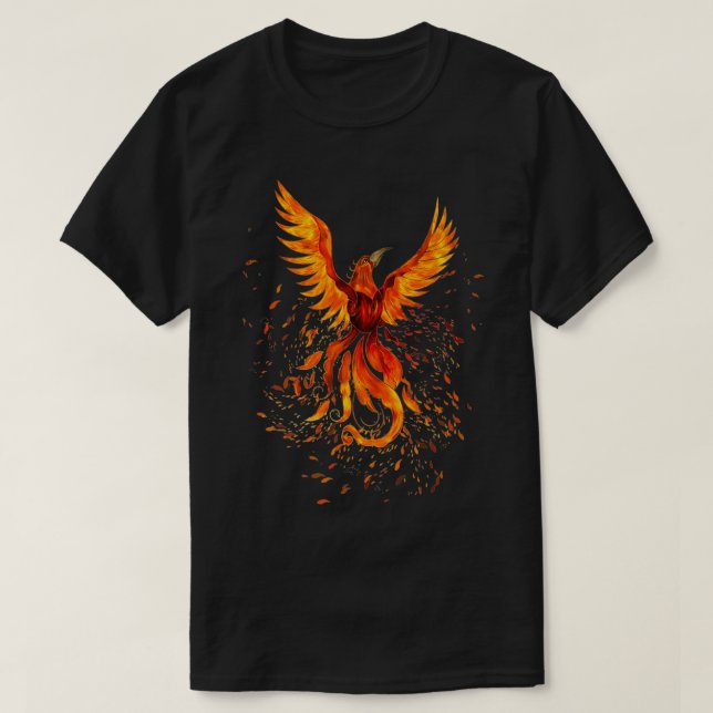 Camiseta Rising Phoeni Bird Premium  (Frente do Design)