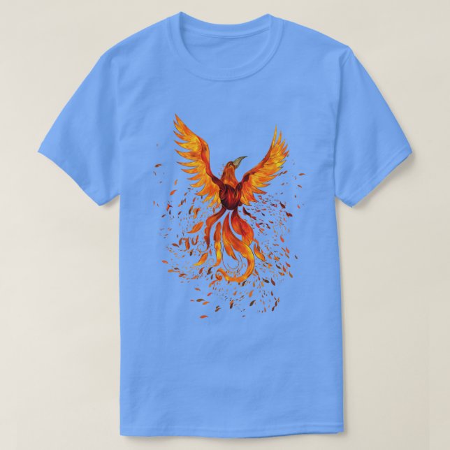 Camiseta Rising Phoenix Bird (Frente do Design)