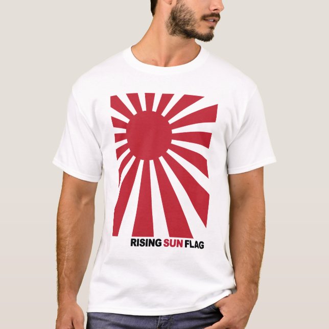 CAMISETA RISING SUN FLAG / 旭日旗 (Frente)