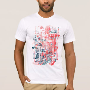 Camiseta Risógrafo de máquinas simples