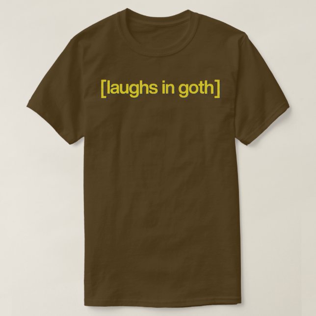 Camiseta Risos No Gótico (Frente do Design)