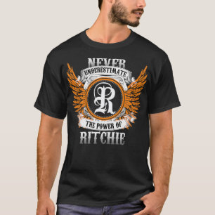 Camiseta Ritchie Name Shirt Nunca Subestime A Potência O