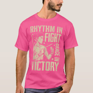 Camiseta Ritmo Na Luta Contra A Graça Na Vitória Muay Thai