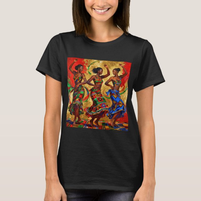 Camiseta Ritmos em Cor – Celebração da História Negra (Frente)