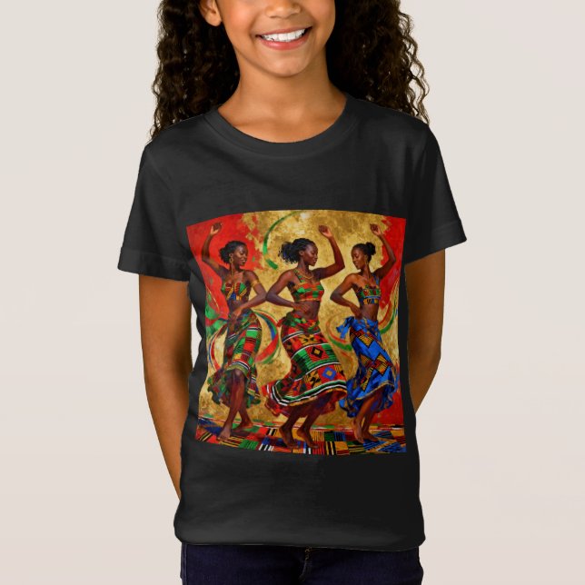 Camiseta Ritmos em Cor – Celebração da História Negra (Frente)