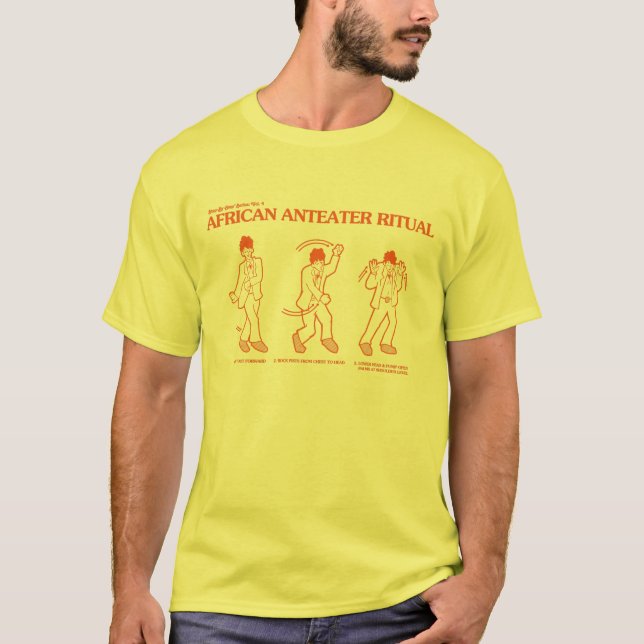 Camiseta Ritual africano do Anteater (Frente)