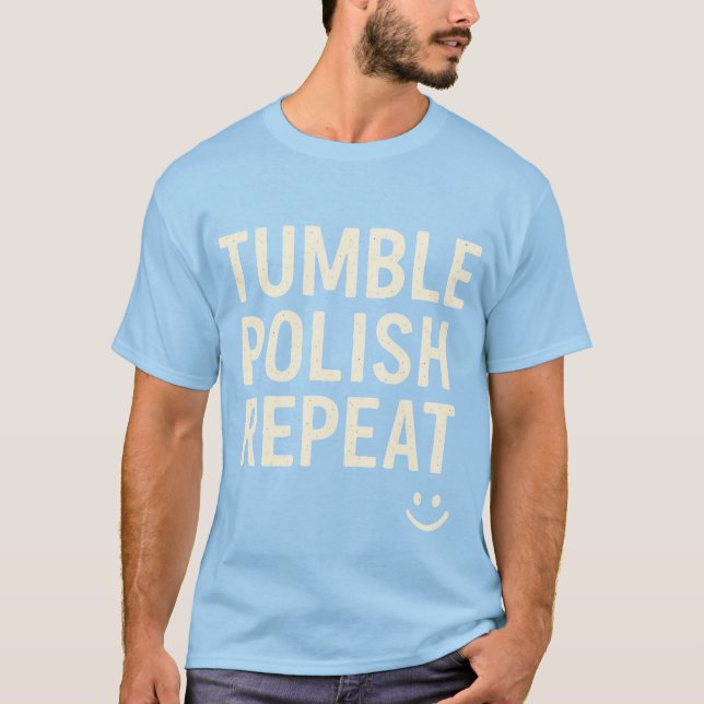 Camiseta Ritual do Polidor de Pedras (Frente)