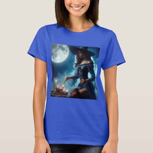 Camiseta Ritual Nocturno de la Bruja (Frente)