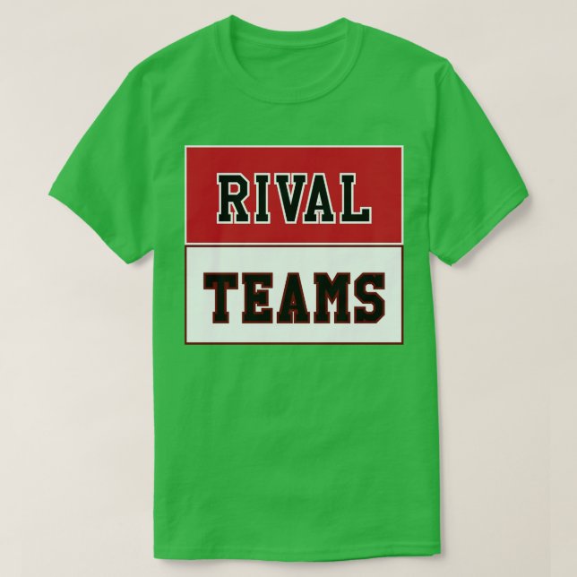 Camiseta Rival Teams Georgia vs South olina (Frente do Design)