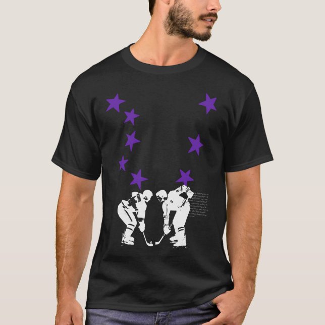 Camiseta rivalidade acirrada entre ilya rozanov e shane hol (Frente)