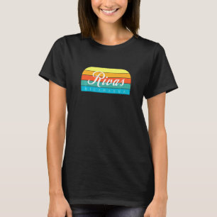 Camiseta Rivas Nicarágua Mapa Artesanía Arte Nica Artesanat