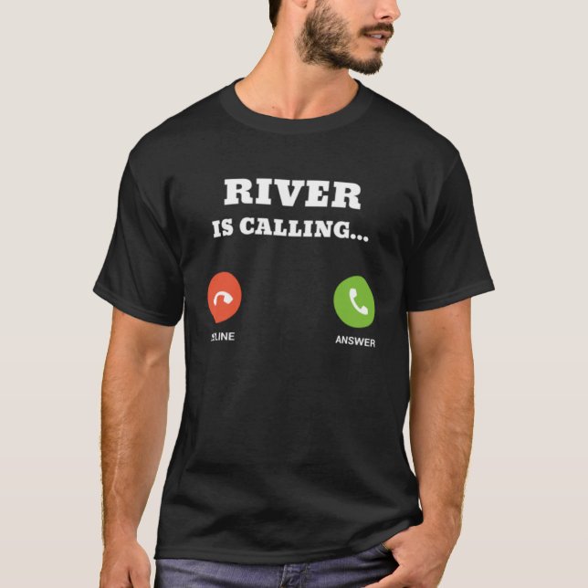 Camiseta River is Calling (Frente)