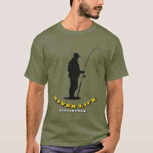 Camiseta River Life Pescador Pittsburgh