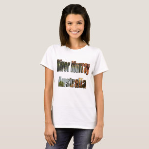 Camiseta River Murray - Logotipo de imagem da Austrália,