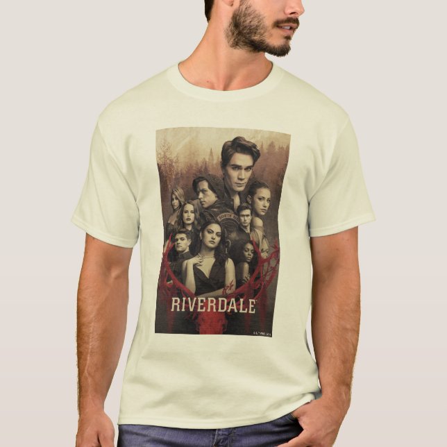Camiseta Riverdale Deer Skull Poster (Frente)