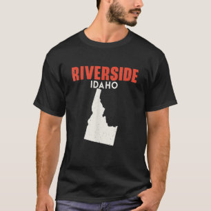 Camiseta Riverside Idaho EUA Estado Americano Viagem Idahoa