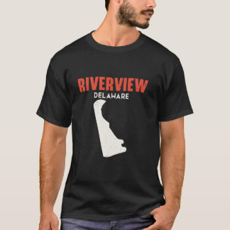 Camiseta Riverview Delaware EUA State America Viagem Delawa