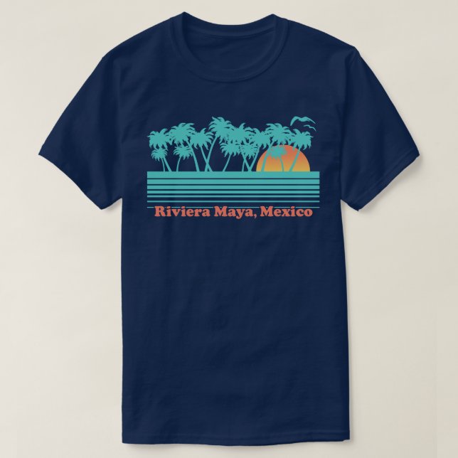 Camiseta Riviera Maya México (Frente do Design)