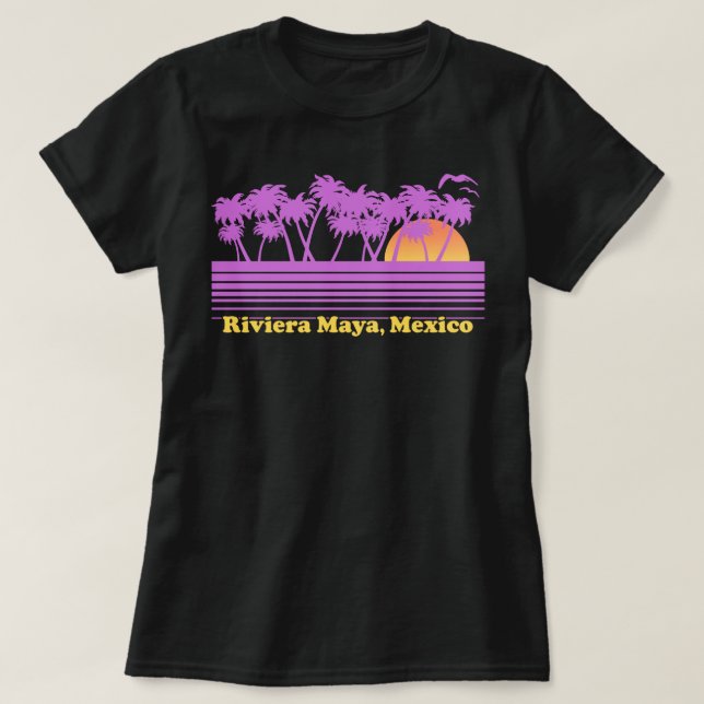 Camiseta Riviera Maya México (Frente do Design)