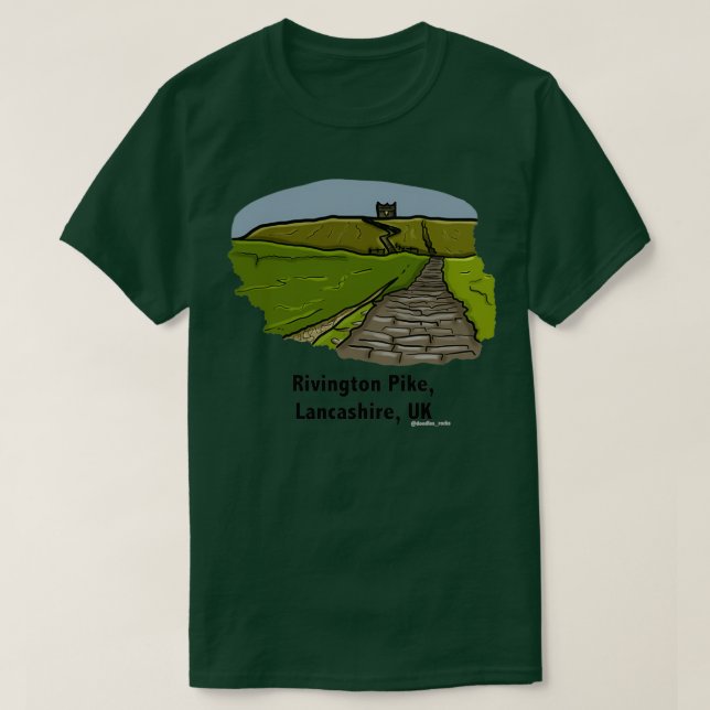 Camiseta Rivington Pike (Frente do Design)