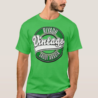 Camiseta Riyadh Saudi Saudi Vintage logo