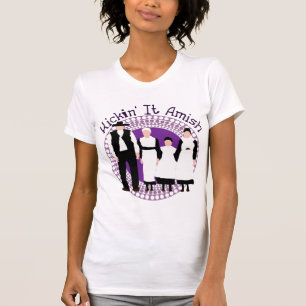 Camiseta Riyah-Li projeta Kickin ele Amish