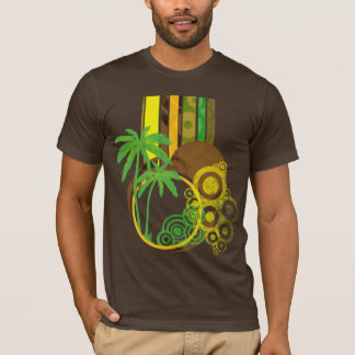 Camiseta Riyah-Li projeta o abstrato retro
