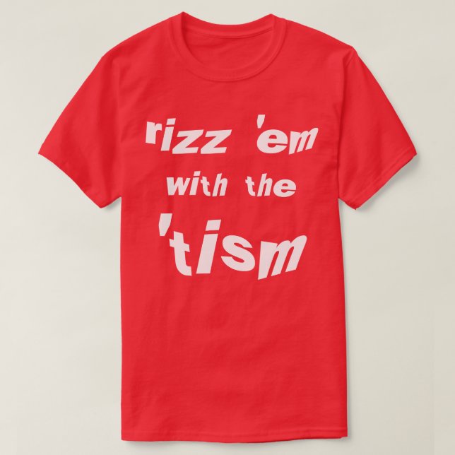 Camiseta rizem-me com o tism 2 (Frente do Design)
