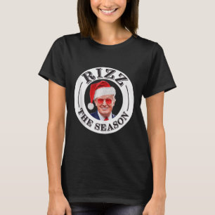 Camiseta Rizz A Época Engraçada Papais noeis De Natal De Tr