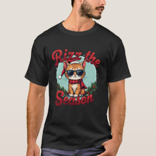Camiseta Rizz A Época Engraçado Papais noeis De Natal Rizzm