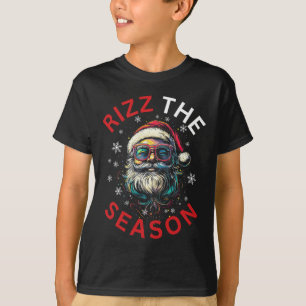 Camiseta Rizz A Época Papai Noel Engraçado Natal 1